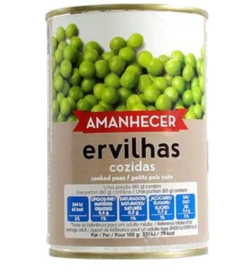 Amanhecer Peas 420g x 12
